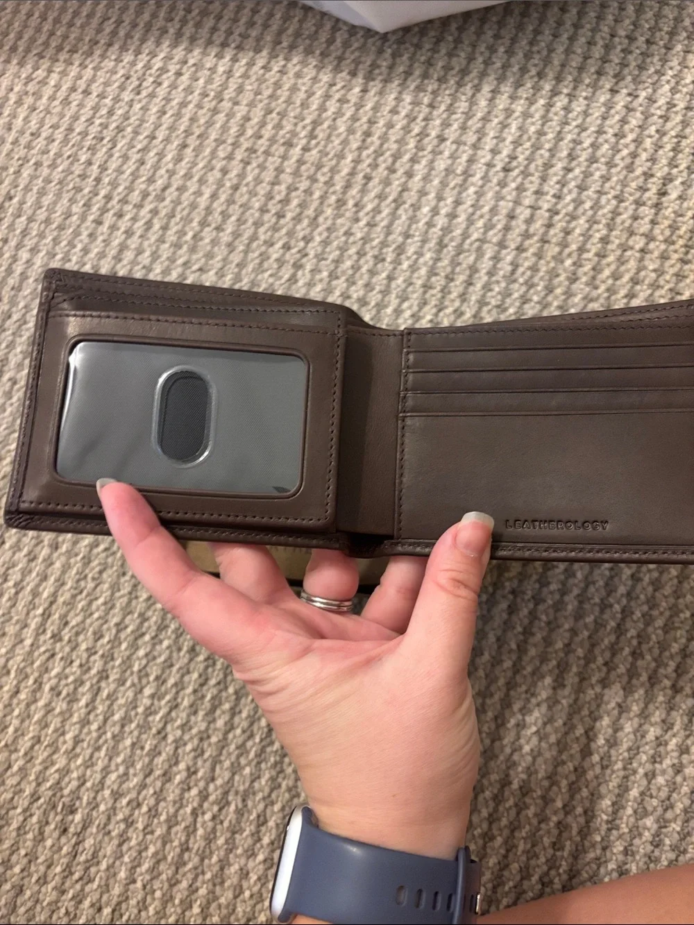 Leatherology brown leather